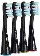 Düfte, Parfümerie und Kosmetik Zahnbürstenkopf für elektrische Zahnbürste schwarz - Meriden Professional Dual Action Whitening Black