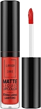 Matter flüssiger Lippenstift - Lavish Care Xtra Long Lasting Matte Liquid Lipcolor — Bild N1