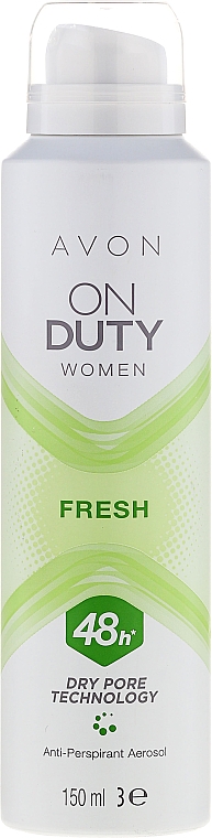 Deospray Antitranspirant - Avon On Duty Deodorant Spray — Bild N1
