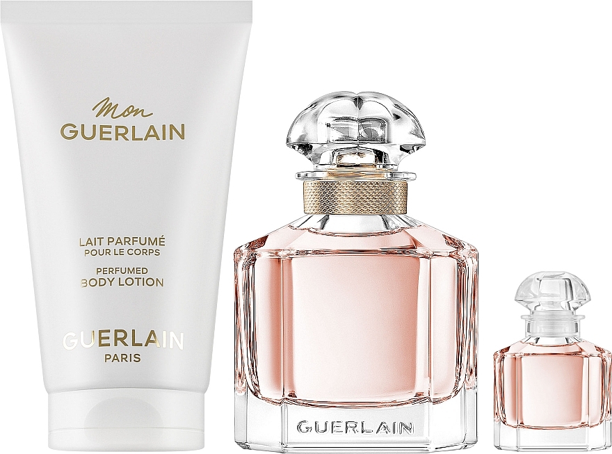 Duftset (Eau de Parfum /50 ml + Körperlotion /75 ml + Eau de Parfum Mini /5 ml) - Guerlain Mon Guerlain  — Bild N2