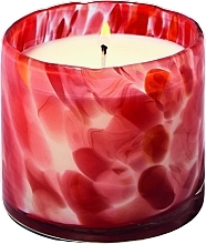 Duftkerze im Glas - Paddywax Luxe Hand Blown Bubble Glass Candle Red Saffron Rose — Bild N1