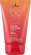 Shampoo für Kopfhaut, Haare und Körper - Schwarzkopf Professional Bonacure Sun Protect 3-In-1 Scalp, Hair & Body Cleanse Coconut — Bild N1