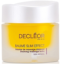 100% Natürlicher entwässernder Anti-Cellulite Massagebalsam für den Körper - Decleor Baume Slim Effect — Bild N1