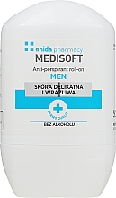 Düfte, Parfümerie und Kosmetik Deo Roll-on Antitranspirant - Anida Pharmacy Medisoft Man Deo Roll-On