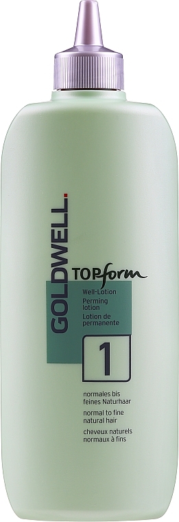 Dauerwellenflüssigkeit für natürliches Haar - Goldwell Topform 1 — Bild N1