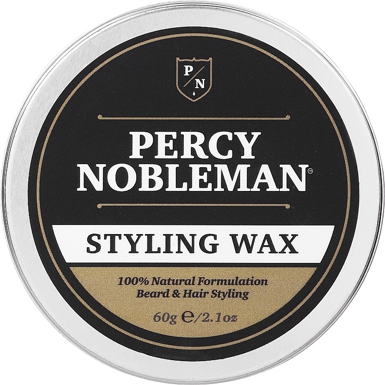 Styling-Wachs für Barthaare - Percy Nobleman Styling Wax — Bild N1