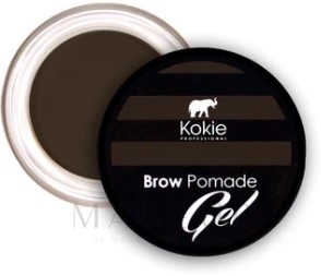 Augenbrauen-Pomade - Kokie Professional Eyebrow Pomade Gel — Bild Dark Brunette