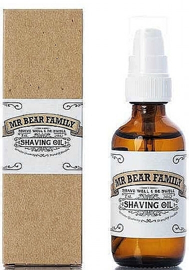 Rasierbutter - Mr. Bear Family Shaving Oil — Bild N1