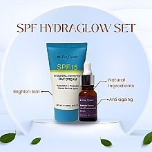 Gesichtspflegeset - Dr. Eve_Ryouth SPF & Hydraglow Set (Tagescreme 30ml + Serum 15ml) — Bild N2