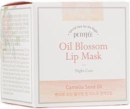Lippenmaske für die Nacht mit Kamelienöl und Vitamin E - Petitfee&Koelf Oil Blossom Lip Mask — Foto N2