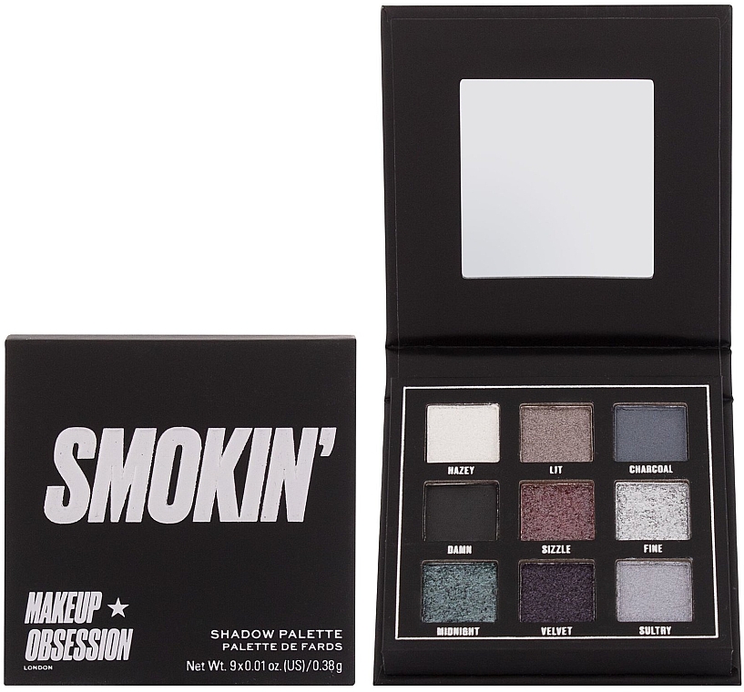 Lidschatten-Palette - Makeup Obsession Smokin — Bild N1