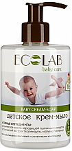 Düfte, Parfümerie und Kosmetik Flüssige Creme-Seife für Babys 0+ Jahre - ECO Laboratorie Baby Cream-Soap