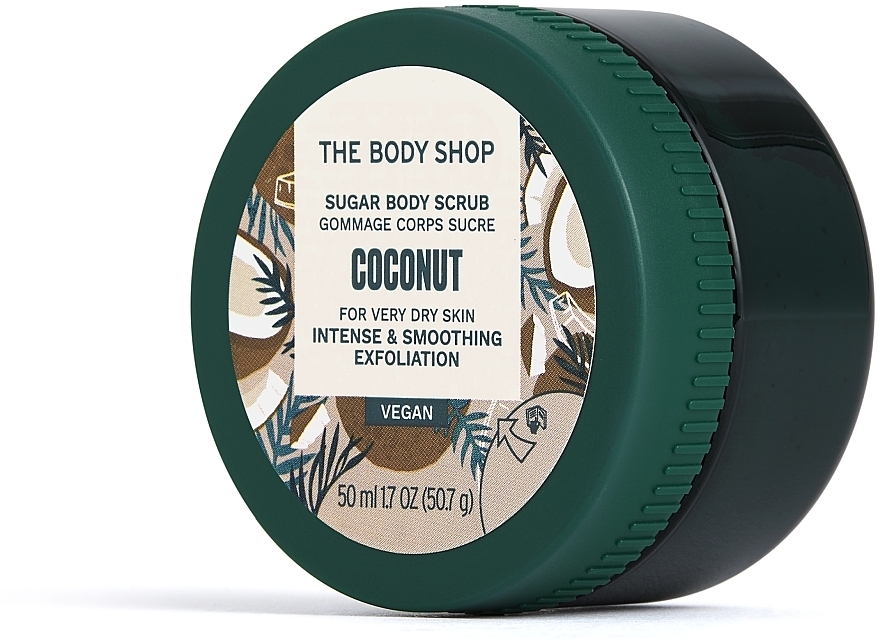 Körperpeeling mit Kokosnussöl für sehr trockene Haut - The Body Shop Coconut Exfoliating Cream Body Scrub — Bild N2