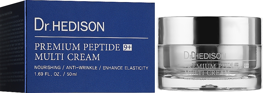 Creme-Remodulator für das Gesicht 9 Peptide - Dr.Hedison Premium Peptide Multi 9+ Cream — Bild N2
