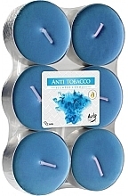 Düfte, Parfümerie und Kosmetik Teekerzen-Set Anti-Tabak - Bispol Anti Tobacco Maxi Scented Candles