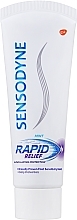 Düfte, Parfümerie und Kosmetik Schützende Zahnpasta für schmerzempfindliche Zähne Rapid Relief - Sensodyne Rapid Relief