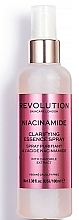 Düfte, Parfümerie und Kosmetik Feuchtigkeitsspendendes Gesichtsspray mit Kamillen-Extrakt und Vitamin B3 - Makeup Revolution Niacinamide Clarifying Essence Spray