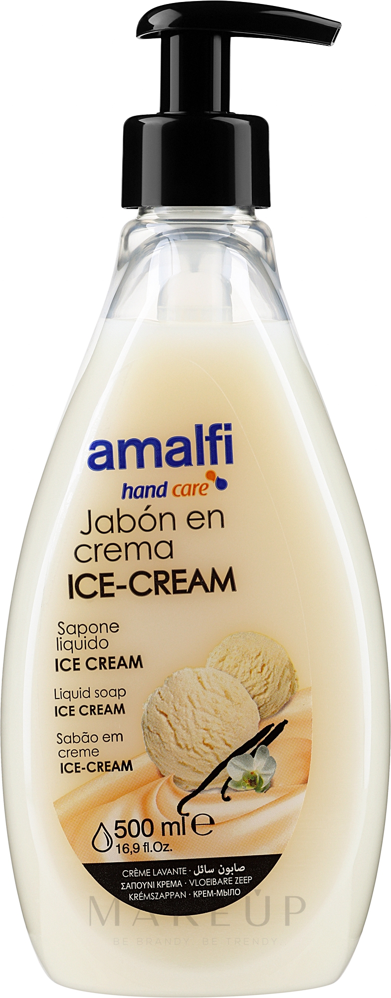 Flüssigseife für die Hände Eis - Amalfi Hand Soap Ice Cream — Bild 500 ml