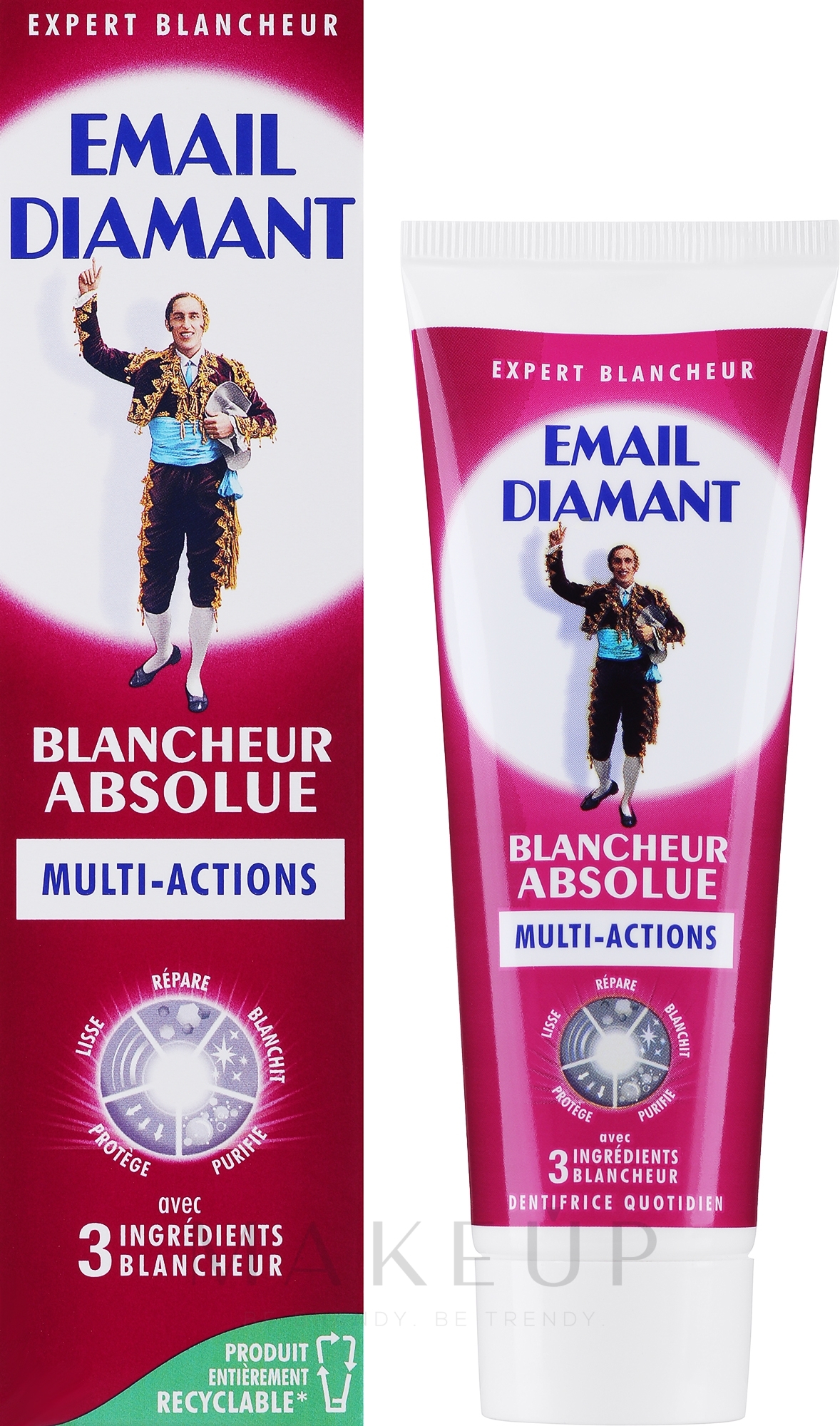 Zahnpasta Absolutes Weiß - Email Diamant Dentifrice Blancheur Absolue — Bild 75 ml