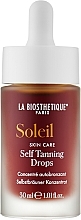 Düfte, Parfümerie und Kosmetik Tropfen-Konzentrat mit Selbstbräunungseffekt - La Biosthetique Soleil Self Tanning Drops