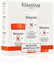 Haarpflegeset - Kerastase Nutritive Discovery Set (Haarshampoo 80ml + Conditioner 75ml + Haarmilch 50ml) — Bild N1