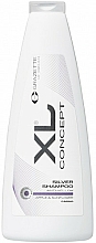 Düfte, Parfümerie und Kosmetik Anti-Gelbstich Silber-Shampoo für weißes, graues und hellblondes Haar - Grazette XL Concept Silver Shampoo