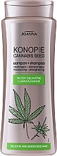 Feuchtigkeitsspendendes, kräftigendes Shampoo für feines, empfindliches Haar - Joanna Cannabis Seed — Bild N1