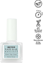 Schnell trocknender Nagellack - Beter Natural Manicure Fast Top Coat — Bild N2