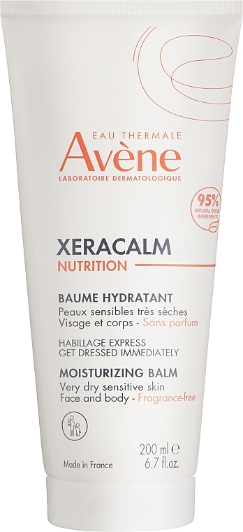 Feuchtigkeitsspendender Körperbalsam - Avene XeraCalm Nutrition Moisturizing Balm — Bild N1