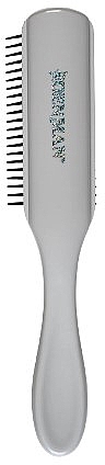 Haarbürste D3 grau mit schwarz - Denman Original Styler 7 Row Russian Gray — Bild N3