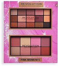 Düfte, Parfümerie und Kosmetik Make-up Set - Makeup Revolution Pink Moments Face & Eye Gift Set