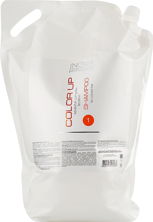 Shampoo für gefärbtes Haar - jNOWA Professional Color Up Hair Shampoo (Refill) — Bild N3