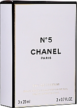 Düfte, Parfümerie und Kosmetik Chanel N°5 Purse Spray Refills - Eau de Parfum 3x20ml