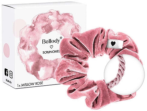 Scrunchie-Haargummi mellow rose 1 St. - Bellody Original Scrunchie — Bild N2