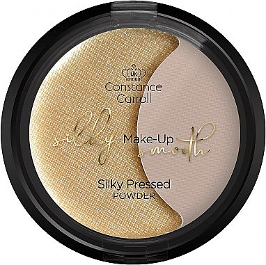 Mattierender Kompaktpuder - Constance Caroll Silky Make-Up Smooth Silky Pressed Powder — Bild N1