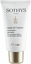 Leichte beruhigende und schützende Gesichtscreme gegen gebrochene Kapillaren - Sothys Clarte & Confort Light Cream for Fragile Capillaries — Bild N2