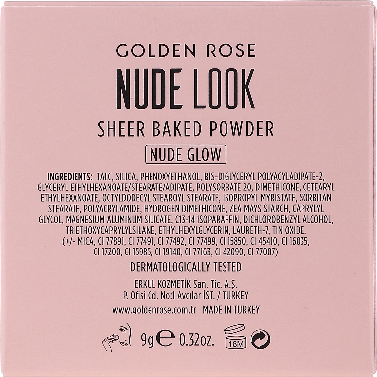 Gebackener Gesichtspuder - Golden Rose Nude Look Sheer Baked Powder — Bild N3