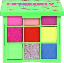 Düfte, Parfümerie und Kosmetik Make-up-Pigmentpalette - 7 Days Extremely Chick UVglow Neon Makeup Pigment Palette