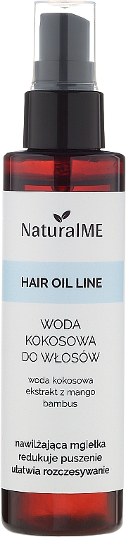 Kokoswasser für das Haar - NaturalME Hair Oil Line
