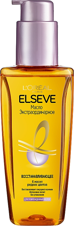 Wiederaufbau-Elixieröl für strapaziertes Haar - L'Oreal Paris Elseve Oil — Foto N1