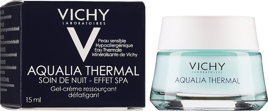 GESCHENK! Nachtcreme-Gel - Vichy Aqualia Thermal Night SPA — Bild N2