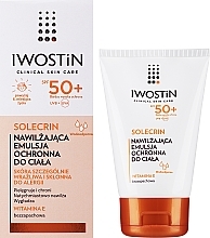 Düfte, Parfümerie und Kosmetik Sonnenschutzemulsion für empfindliche und zu Allergie neigende Haut SPF 50+ - Iwostin Solecrin Emulsion SPF50+