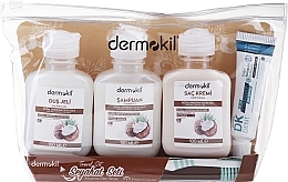 Düfte, Parfümerie und Kosmetik Körperpflegeset 5 St. - Dermokil Coconut Seyahat Seti