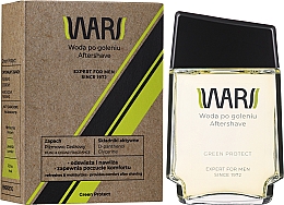 Düfte, Parfümerie und Kosmetik After Shave Wasser - Wars Green Protect Expert For Men Aftershave Water