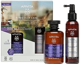 Düfte, Parfümerie und Kosmetik Set - Apivita Tonic Hair Care For Men (shm/250ml + lotion/150ml)