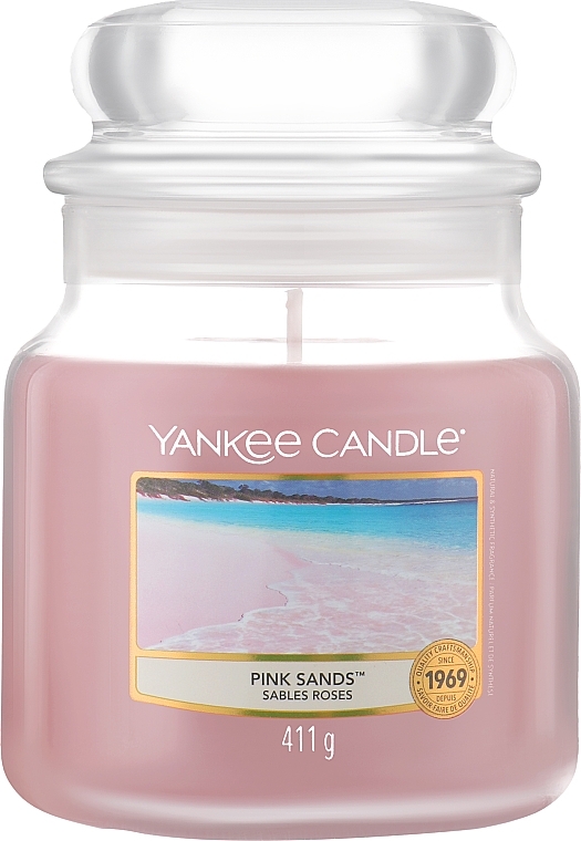 Duftkerze im Glas Pink Sands - Yankee Candle Pink Sands Jar — Bild N1