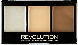 Kontur- und Highlighter-Palette - Makeup Revolution Ultra Cream Contour Kit — Bild N1