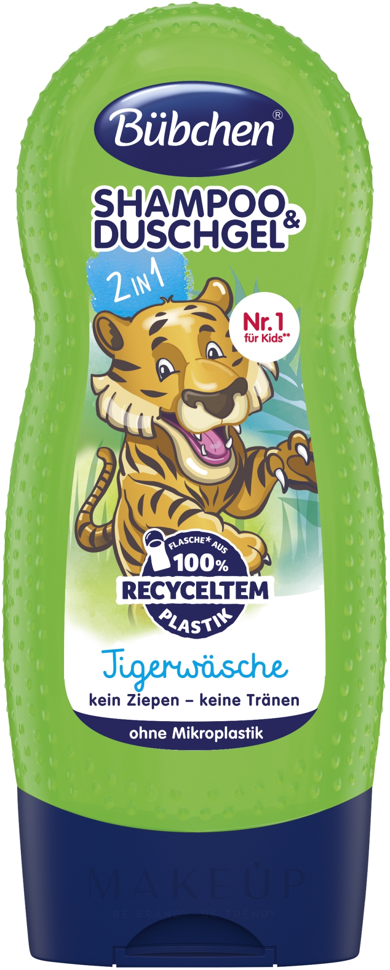 Shampoo für Haar und Körper Tiger - Bubchen Shampoo&Shower Gel — Bild 230 ml