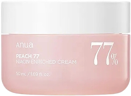 Feuchtigkeitsspendende Gesichtscreme - Anua Peach 77% Niacin Enriched Cream — Bild N1