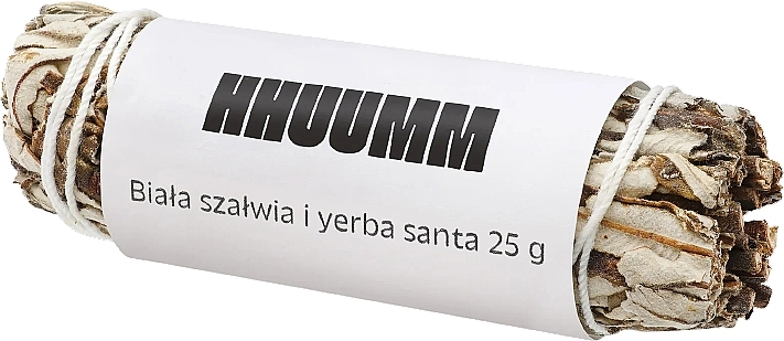 Weihrauch mit weißen Salbeiblättern und Yerba Santa - Hhuumm — Bild N2